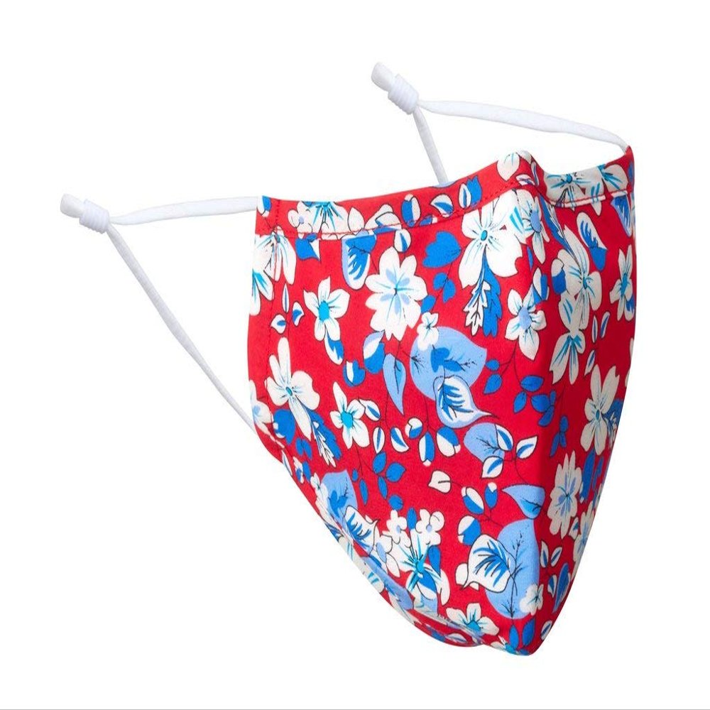 100% Cotton Washable Rouge Park Face Mask - Adult