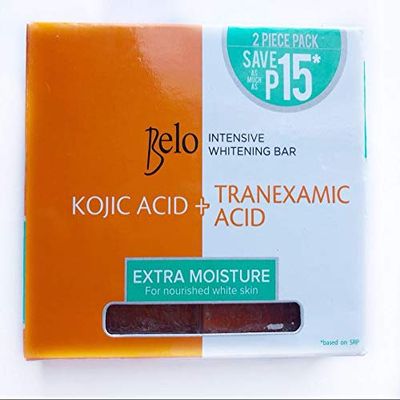 Belo Essentials Intensive Extra Moisture Face and Body Bar, 2 x 65g
