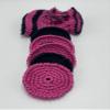 Makeup Reusable Remover Wipes, Reusable Crochet Makeup Remover Pads, 100% Cotton, Zero Waste, Washable Reusable Pad, Handmade Facial Set view 4