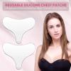 Syhood 2 Pieces Silicone Chest Pads Reusable T-shaped Decollete Wrinkles Patches Smooth Your Skin Prevent Skin Ageing for Women and Girls view 4