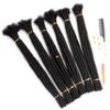 100% Human hair Dreadlocks Extensions 16 inch Afro Kinky Black 60 Strands 0.6cm Fashion Crochet Braiding Hair For Women by Originea (16 Inch, 1B/60 Locs) view 1