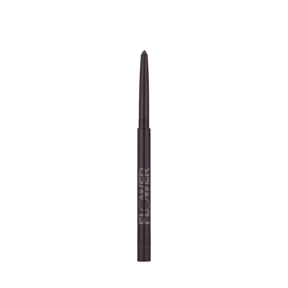 FLOWER BEAUTY By Drew Barrymore Forever Wear Long Wear Eyeliner Pencil - Long Lasting + Fade-Resistant - Smudge-Resistant - Smooth Application Retractable Eye Liner - Built-In Sharpener (Onyx)