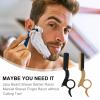 Beaupretty Professional Barbers Manual Razor 2pcs Finger Razor Stainless Steel Barber Supplies view 3