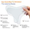 PAPABA 2 pack chest wrinkle pads sleeping chest patches for wrinkles decollete anti-wrinkle chest silicone pads reusable medical grade decollete pad 2. view 2