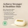 mimosu Hair Growth Shampoo Bar, Fermented Rice Water 2-in-1 Shampoo & Conditioner, 5oz, Unscented, pH Balanced, Solid Bar for Oily Hair, Korean Hair Care view 2