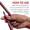 Magnetic Brush Set - 01 by Ruby Hammer for Women - 1 Pc Brush view 4