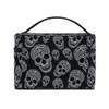 Makeup Bag, Skull Print Travel Makeup Organizer Bag Cosmetic Cases Toiletry Bags for Girl Women Ladies view 4