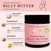Organic Belly Butter for Pregnancy Stretch Mark Prevention and Treatment by Irene Organics - Award Winning Anti Stretch Mark Tummy Balm For Pregnancy and Postpartum 4oz - Hydrating Bump Cream view 4