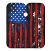 ALAZA Grunge USA American Flag Waterproof Barber Cape for Men Women Beard Shaving Bib Apron Professional Hair Cutting Cloth, 65 x 55 inch view 1