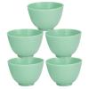 5 Pieces Silicone Bowl Mask Mixing Bowl DIY Face Mask Bowl for Home Use Mask Mud Mask and Other Skincare Products view 3