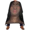 ALAZA African American Woman Waterproof Barber Cape for Men Women Beard Shaving Bib Apron Professional Hair Cutting Cloth, 65 x 55 inch view 2