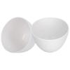 2pcs Mask Mixing Bowl Soft Folding DIY Mud Mask Bowls for Home Beauty Salon White Silicone Bowl Mask Mixing Bowl for Home Use view 1