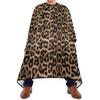 ALAZA Cheeteh Leopard Print Animal Waterproof Barber Cape for Men Women Beard Shaving Bib Apron Professional Hair Cutting Cloth, 65 x 55 inch view 2