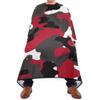 ALAZA Camouflage Waterproof Barber Cape for Men Women Beard Shaving Bib Apron Professional Hair Cutting Cloth, 65 x 55 inch view 2