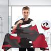 ALAZA Camouflage Waterproof Barber Cape for Men Women Beard Shaving Bib Apron Professional Hair Cutting Cloth, 65 x 55 inch view 3
