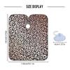 ALAZA Animal Leopard Print Rose Gold Waterproof Barber Cape for Men Women Beard Shaving Bib Apron Professional Hair Cutting Cloth, 65 x 55 inch view 4