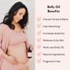 Irene Organics Organic Belly Oil for Pregnancy Stretch Mark Prevention and Treatment Award Winning Anti Stretch Mark Tummy Oil For Pregnancy and Postpartum - Hydrating Bump Serum view 2