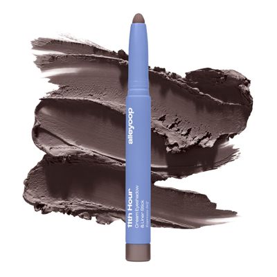 ALLEYOOP 11th Hour Cream Eye Shadow Sticks - Espresso Self (Matte) - Award-winning Eyeshadow Stick - Smudge-Proof and Crease Proof for Over 11 Hours - Easy-To-Apply and Compact for Travel, 0.05 Oz