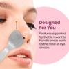 Lindo Beauty Buffer - Microdermabrasion Tool, Diamond Infused, Embedded Silicone Lip Scrubber, For Smooth Skin, Radiant Complexion, Travel Pouch Included (Beauty Buffer with Silicone Lip Scrubber) view 3