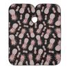 ALAZA Pink Pineapple Rose Golf Fruit Polka Dot Waterproof Barber Cape for Men Women Beard Shaving Bib Apron Professional Hair Cutting Cloth, 65 x 55 inch view 1