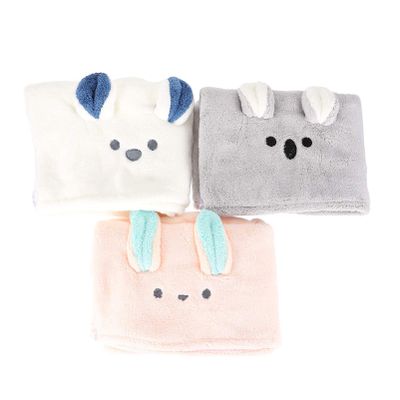 Healifty 3-Piece Absorbent Hair Plopping Towel Hair Dry Turban Quick Dry Bath Shower Towel Hat