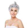 Healifty 3-Piece Absorbent Hair Plopping Towel Hair Dry Turban Quick Dry Bath Shower Towel Hat view 3