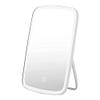 NB Updated 2021 Makeup Mirror With LightsBook Shape,Touch Screen Vanity Mirror with LED Adjustable Portable USB Rechargeable (White), AT-80 view 3