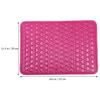 SOLUSTRE Manicure Hand Rest Pillow Square Nail Salon Cushion Heart Pattern Wrist Pad Durable Pu Leather Dust- view 2
