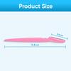 Eyebrow Razors Facial Hair Remover Shaver Trimmer Shaper, Exfoliating Dermaplaning Tool for Women and Men (Pink) view 3