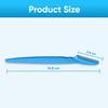 Eyebrow Razors Facial Hair Remover Shaver Trimmer Shaper, Exfoliating Dermaplaning Tool for Women and Men (Blue) view 3