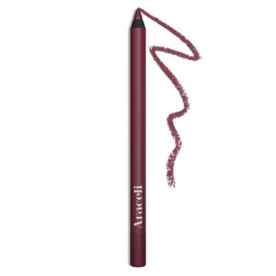 Araceli Beauty Ojos Perfectos Gel Pencil Eyeliner,Wine Vino
