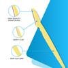 Eyebrow Razors Facial Hair Remover Shaver Trimmer Shaper, Exfoliating Dermaplaning Tool for Women and Men (Yellow) view 4