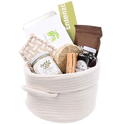 Luxury Housewarming Gift Basket - Cozy Comforts - Handmade and Natural Items