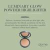 dome BEAUTY Luminary Glow Powder Highlighter - Hydrating Face Highlighter for Radiant Glow, Lightweight and Buildable Highlighter Makeup Powder, Clean Beauty Formula, Vegan and Cruelty-Free view 2