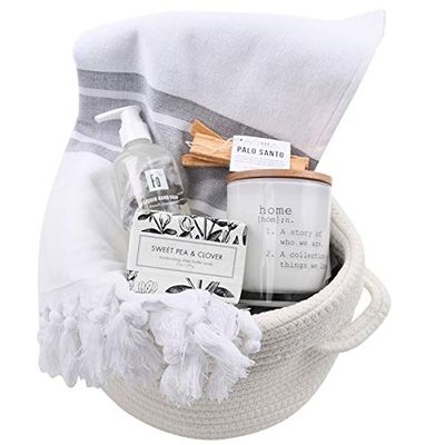 Luxury Housewarming Gift Basket - Home Sweet Home - Handmade and Natural Items
