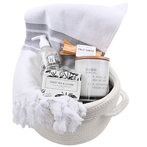 Luxury Housewarming Gift Basket - Home Sweet Home - Handmade and Natural Items
