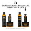 Live Bearded 3-Step Beard Grooming Kit - Wash, Oil and Butter - Made in the USA - All-Natural Ingredients with Shea, Jojoba - Growth Support | Tombstone Scent - Sweet Tobacco, Cedar view 2