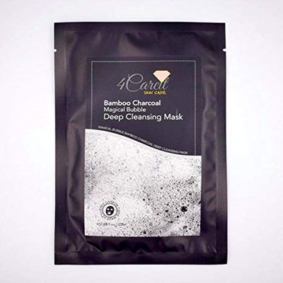 3-Pack Bamboo Charcoal Deep Cleansing Mask | Charcoal Mask - 4CareitSkinCare
