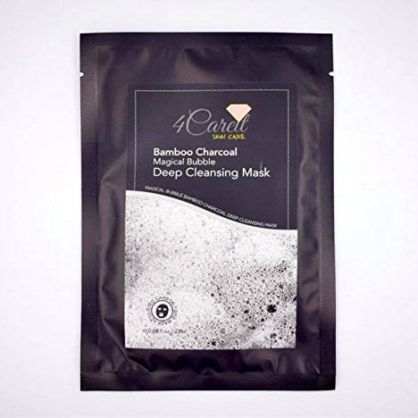 3-Pack Bamboo Charcoal Deep Cleansing Mask | Charcoal Mask - 4CareitSkinCare
