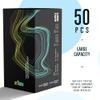 STIGMA Aquamarine Knight Tattoo Cartridge Needles #12(5RM) 50Pcs 0.35mm Standard Disposable Tattoo Needles Cartridges with Membrane Curved/Round Magnum EN02B-50-OF1205RM view 3