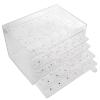 Magnet Transparent Nail Art Showing Holder, Nail Art Display Stand Acrylic 5 Layers 60 Grids Removable Magnetic Adsorption Desktop Rack with Movable for Salon Nail Art view 2