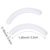 24 Pcs Curler Refill Eyelash Curler Refill Pads Silicone Rubber Soft Curler Replacement Refills Pads for Universal Eyelash Curler (White) view 2