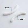 24 Pcs Curler Refill Eyelash Curler Refill Pads Silicone Rubber Soft Curler Replacement Refills Pads for Universal Eyelash Curler (White) view 3