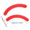 24 Pcs Curler Refill Eyelash Curler Refill Pads Silicone Rubber Soft Curler Replacement Refills Pads for Universal Eyelash Curler (Red) view 2