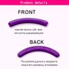 24 Pcs Curler Refill Eyelash Curler Refill Pads Silicone Rubber Soft Curler Replacement Refills Pads for Universal Eyelash Curler (Purple) view 3