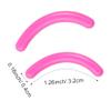 24 Pcs Curler Refill Eyelash Curler Refill Pads Silicone Rubber Soft Curler Replacement Refills Pads for Universal Eyelash Curler (Dark Pink) view 2