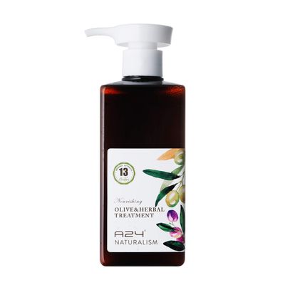 A24 Organic Olive & Herbal Hair Treatment Conditioner | Repairs, Strengthens, & Nourishes All Hair Types | No Paraben | No Sulfate | No Water Added