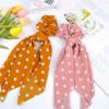 50s hair accessories,Hair Scarf Hair Scrunchies Ribbon Scrunchie,Ponytail Scarf Scrunchies for Women Girls.(LDZ45-A) view 3
