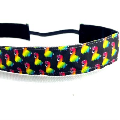 Llama headband. Nonslip sports gift girls. Llama, Llamas.7/8" width.