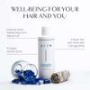 AIIR Sapphire Shampoo - Natural Hair Growth & Shine Formula - Crystal Infused, Vegan, Sulfate-Free, Color-Safe Professional Hair Care - 8 oz view 3